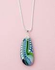 Signature Large Gem Pendant - Tidepool Bloom