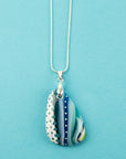 Signature Large Gem Pendant - Coastal Glow