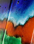 Artisan Sunrise on the North Coast Staggered Triptych