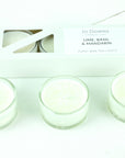Plant Wax Tealight Candle - Pack of 3