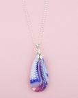 Signature Medium Gem Pendant - Foxglove Fusion