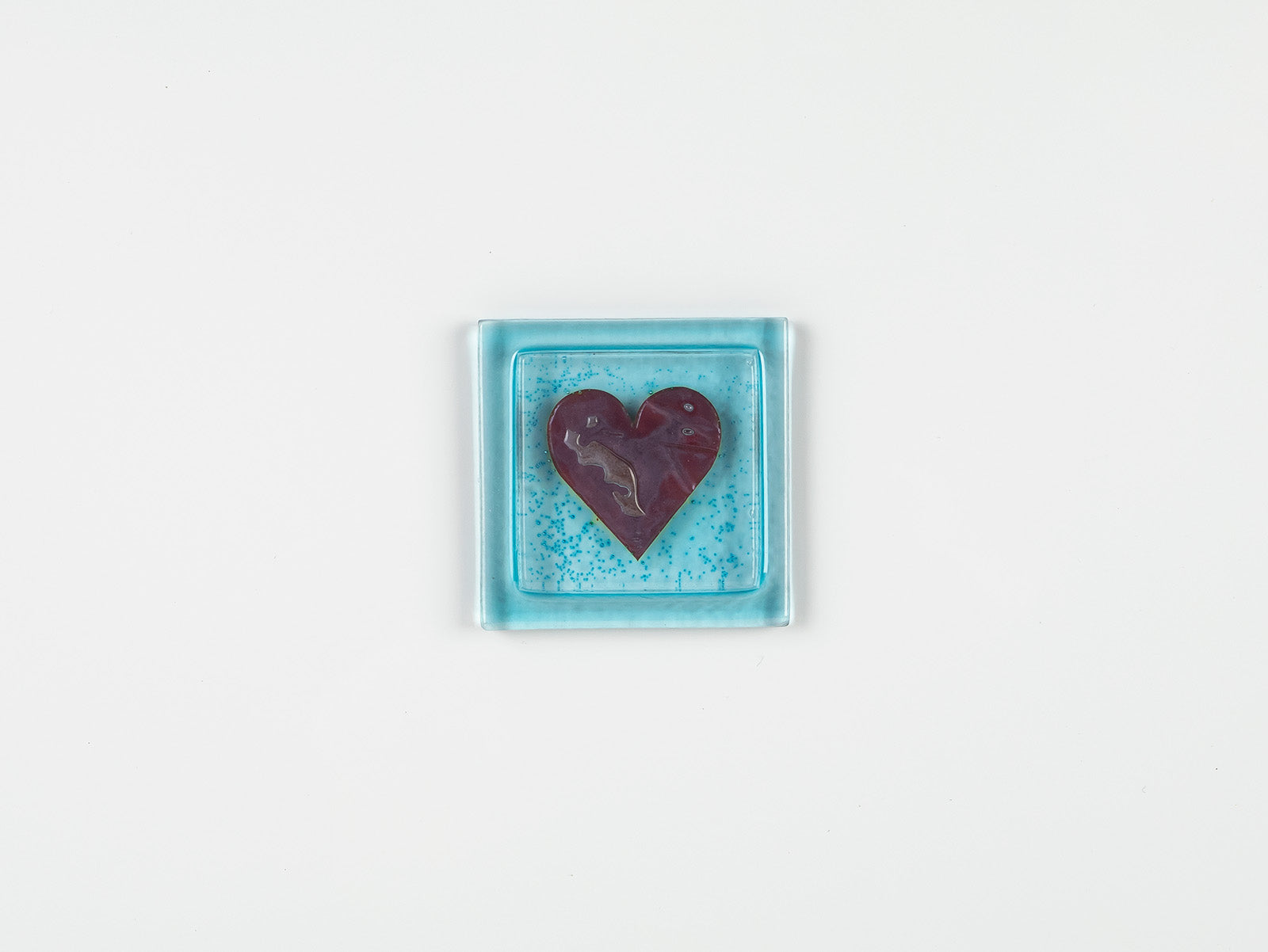 Love Heart Magnet - Topaz