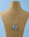 Artisan Large Pendant Necklace - Aqua Ocean