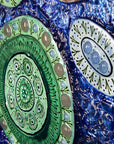 Atlantic Anemones 50cm Round Panel