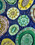 Atlantic Anemones 50cm Round Panel