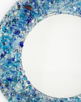 Artisan Beachcomber 50cm Round Mirror - Soft Blues