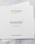 Greeting Card - Blue Rockpool