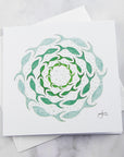 Greeting Card - Circle of Fish