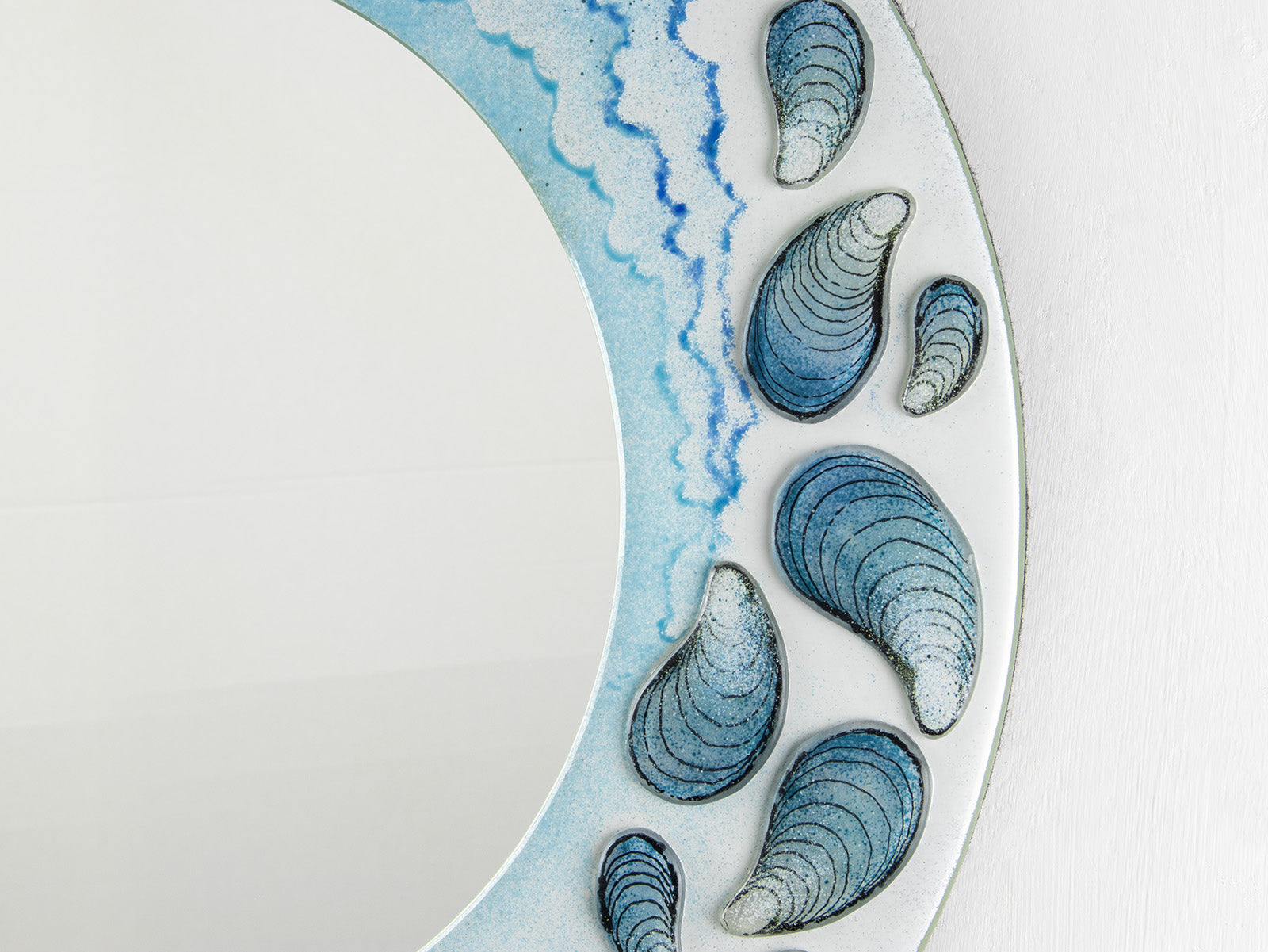Artisan Cornish Coastlines 50cm Round Mirror