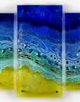Artisan Cornish Currents Staggered Triptych