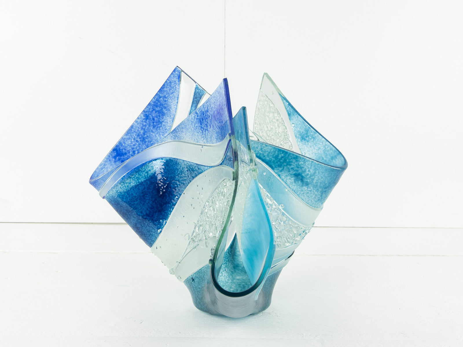 Artisan Crystal Tides Large Vase