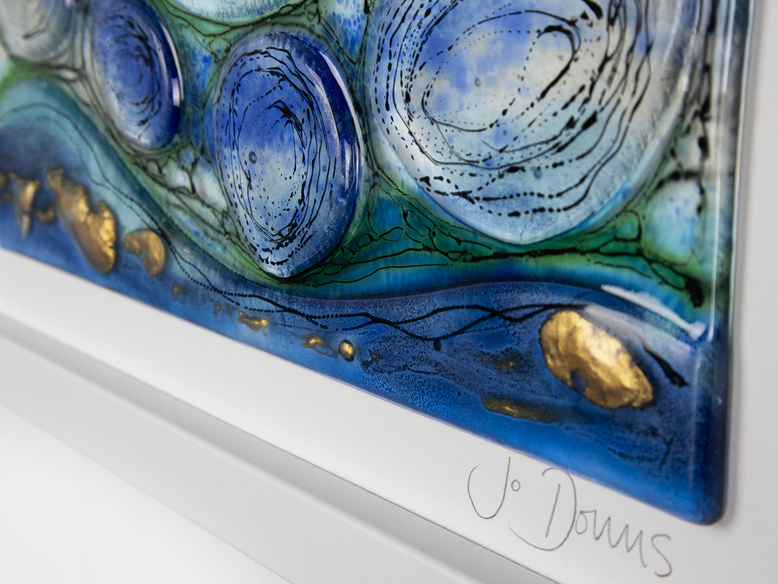 Jo Downs Signature Gilded Ocean Large Art Frame