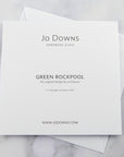 Greeting Card - Green Rockpool