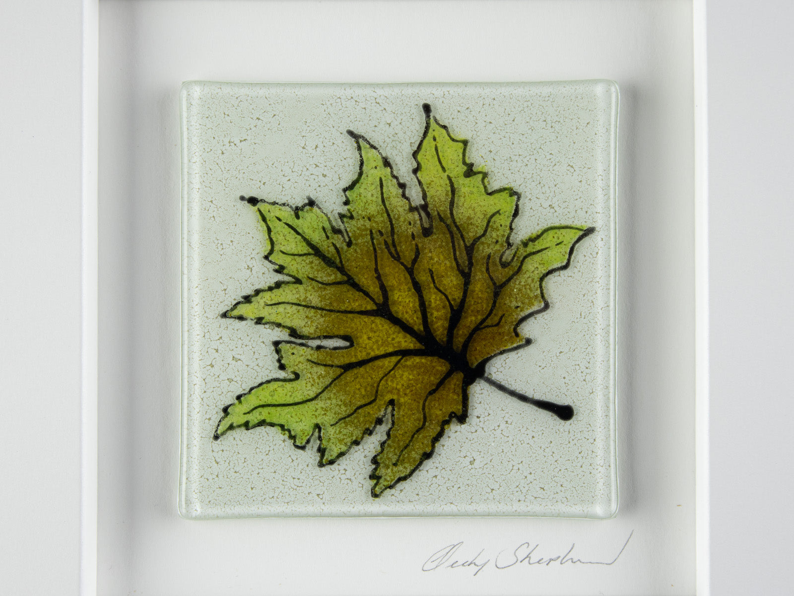 Artisan Cornish Gardens Small Art Frame - Maple Leaf – Jo Downs 