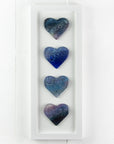 Small Oblong Art Frame - Blue Heart