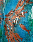 Artisan Swimming Fish Intricate Triptych - Ocean Paradise