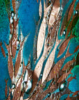 Artisan Swimming Fish Intricate Triptych - Ocean Paradise