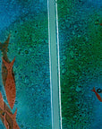 Artisan Swimming Fish Intricate Triptych - Ocean Paradise