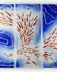 Artisan Ocean Ripples Triptych