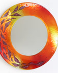 Artisan Vibrant Summer 50cm Round Mirror
