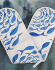 Oven Gloves Organic Cotton - Fish