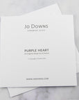 Greeting Card - Purple Heart