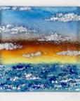 Artisan Sunset Waves Small Art Frame