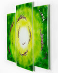 Artisan Verdant Tides Staggered Triptych