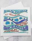 Greeting Card - Swimming Fish