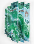Artisan Seaside Green 90cm Quintych