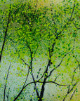 Artisan Spring Forest Uber Large Triptych - 010885
