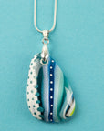 Signature Large Gem Pendant - Coastal Glow