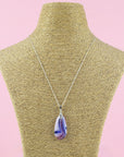 Signature Medium Gem Pendant - Foxglove Fusion