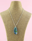 Signature Large Gem Pendant - Tidepool Bloom