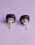 Purple Stud Earrings