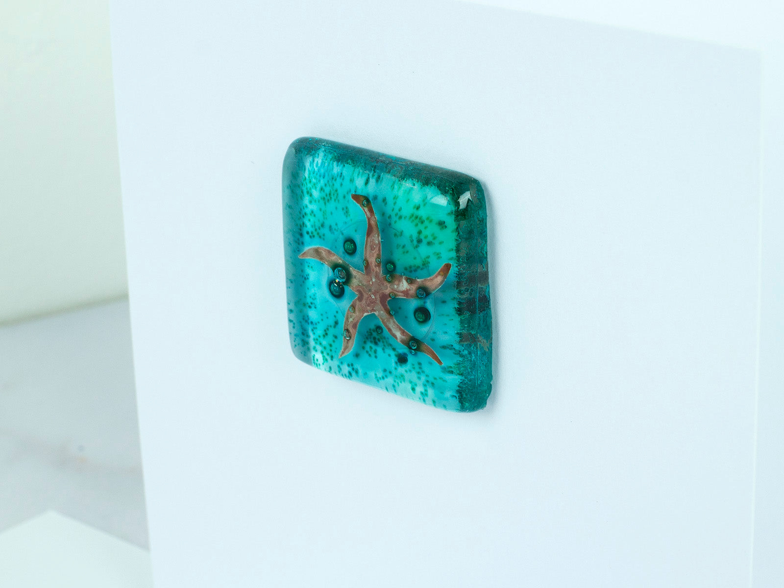 Greeting Card - Glass Starfish