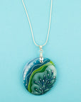 Signature Large Gem Pendant - Coastal Canopy