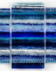 Artisan Blue Paradise Staggered Triptych