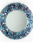 Artisan Beachcomber 50cm Round Mirror - Amethyst