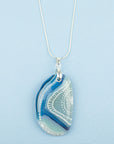 Signature Large Gem Pendant - River Stone