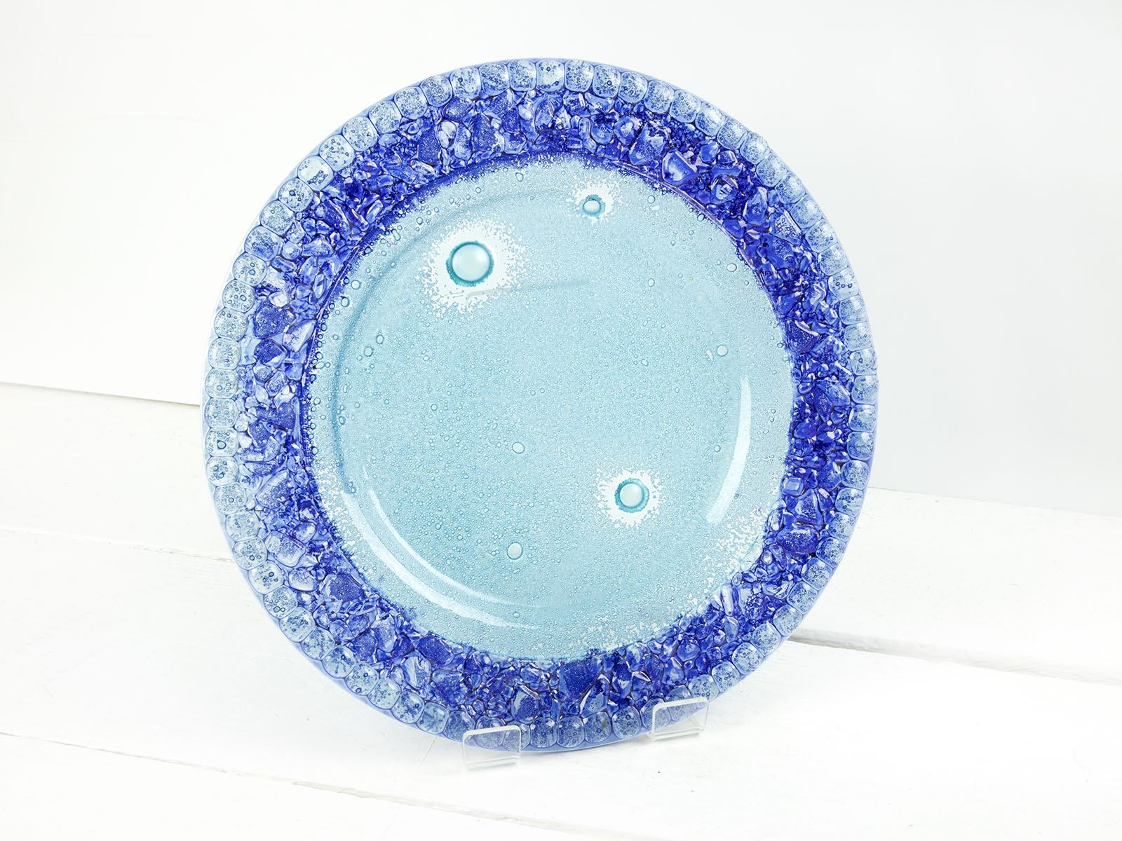 Artisan Blue Ocean Medium Plate - Outlet