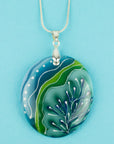 Signature Large Gem Pendant - Coastal Canopy