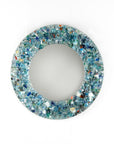 Artisan Beachcomber 38cm Round Mirror - Soft Blues