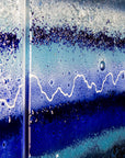 Artisan Blue Paradise Staggered Triptych