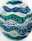 Shoaling Waves Circular Wall Piece