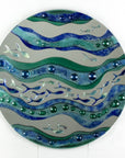 Shoaling Waves Circular Wall Piece