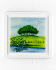 Artisan Nearly Home Trees Large Art Frame