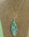 Signature Organic Ocean Pendant Necklace - C