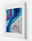 Signature Ocean Rose Large Art Frame