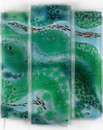 Artisan Seaside Green 90cm Quintych